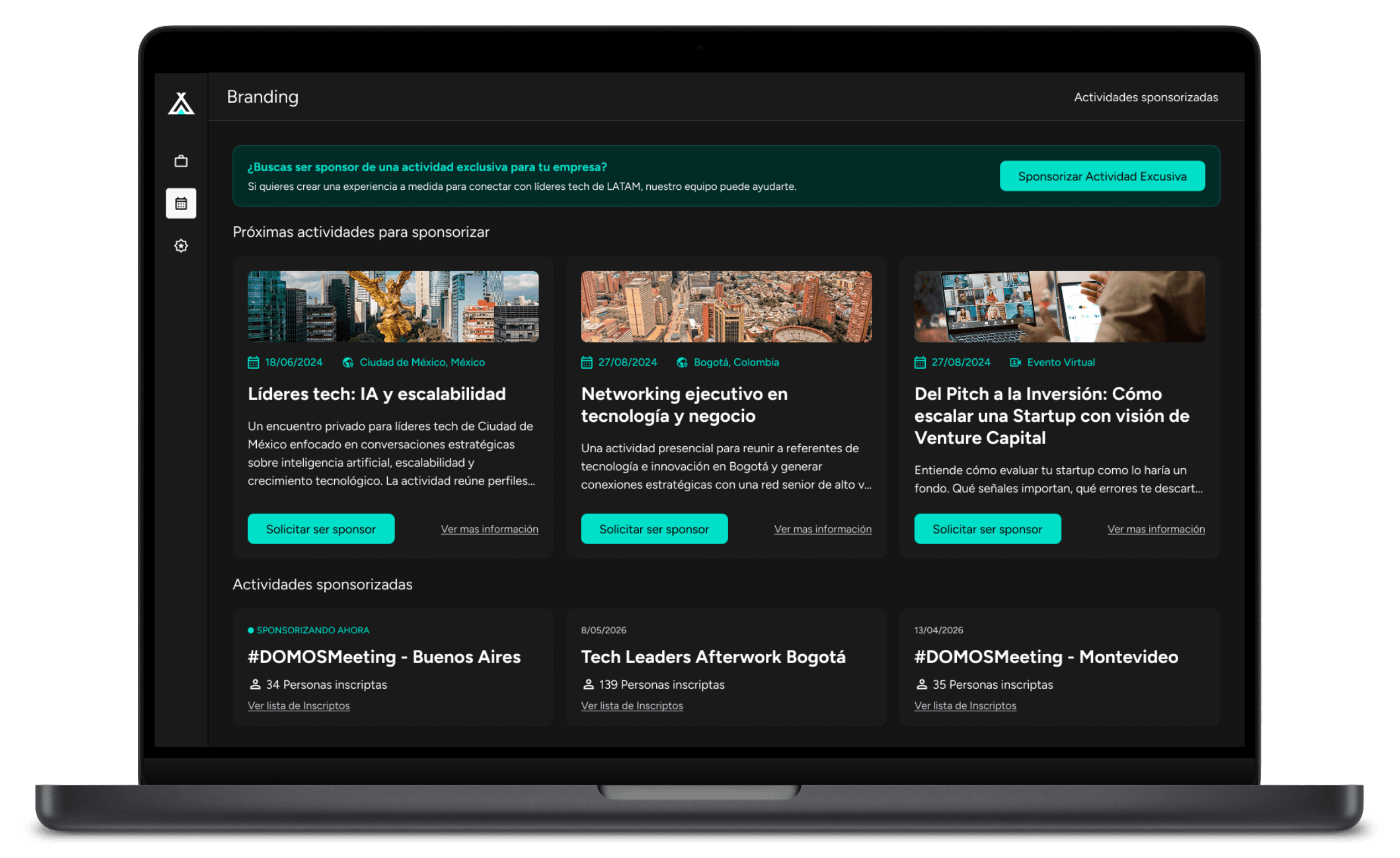 Plataforma de TRIBU para empresas